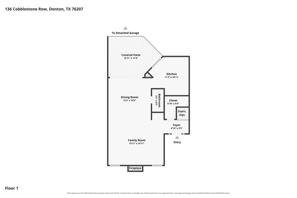 136 Cobblestone Row Denton, TX 76207