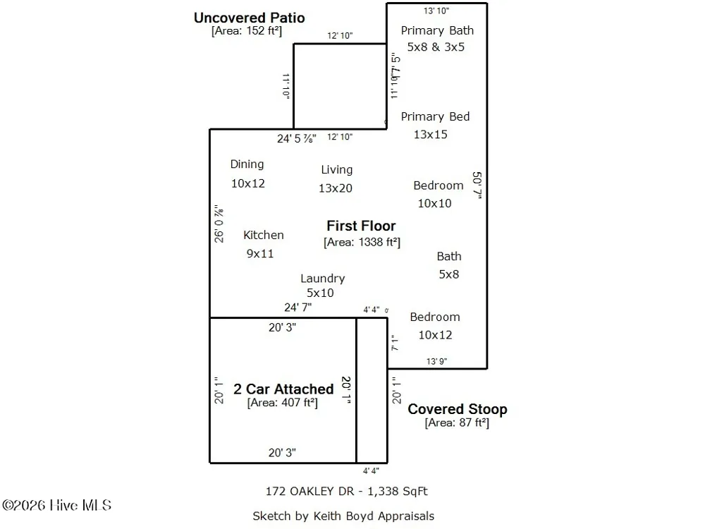 172 Oakley Drive New Bern, NC 28560