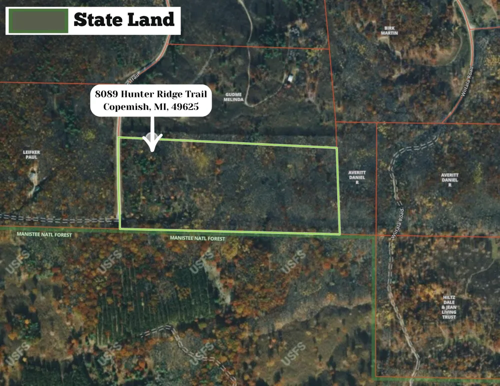 8089 Hunter's Ridge Trail Copemish, MI 49625