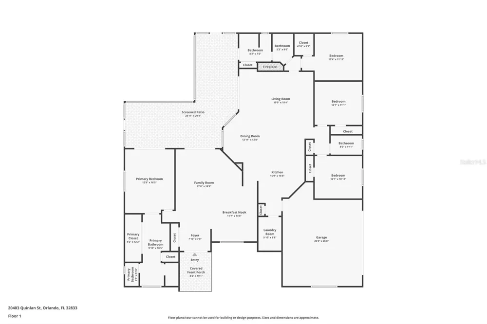 20403 QUINLAN STREET Orlando, FL 32833