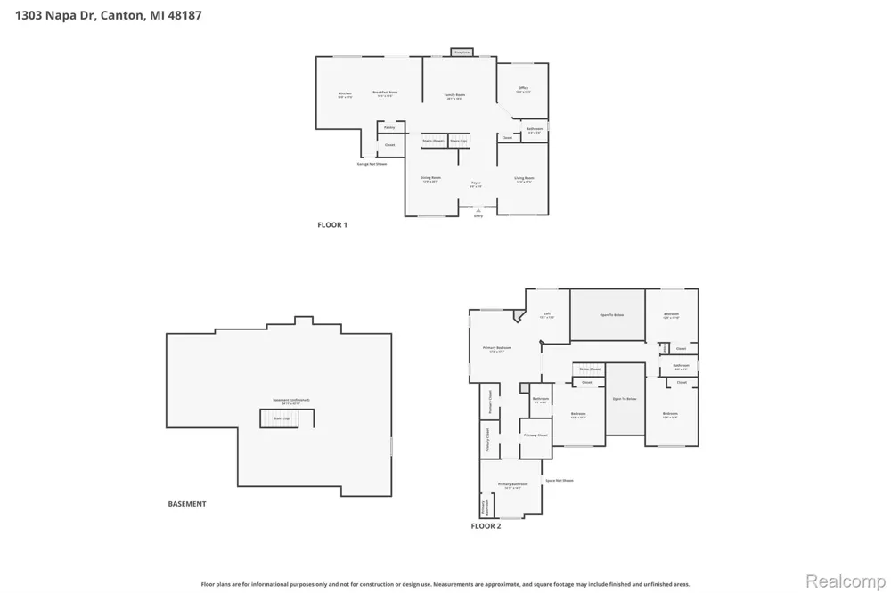 1303 Napa Drive Canton Charter Township, MI 48187