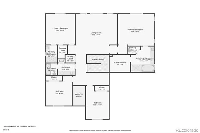 3405 Quicksilver Road Frederick, CO 80516