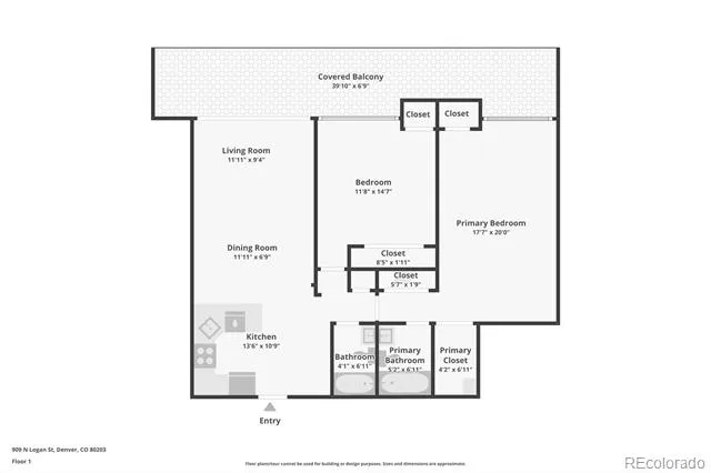 909 Logan Street #5B Denver, CO 80203
