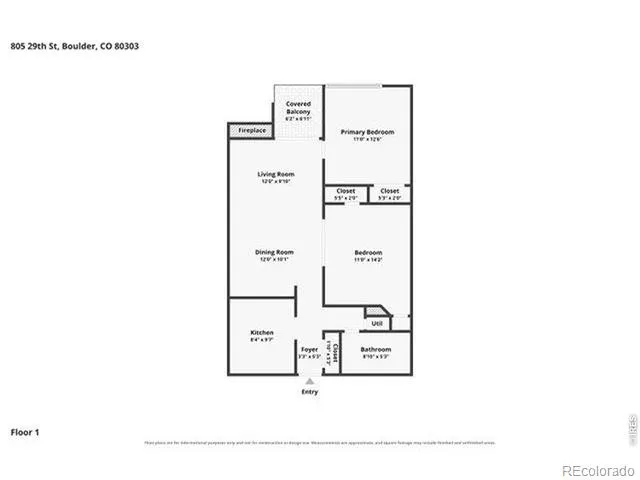 805 29th Street #408 Boulder, CO 80303