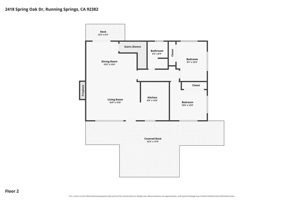 2418 Spring Oak Running Springs, CA 92382