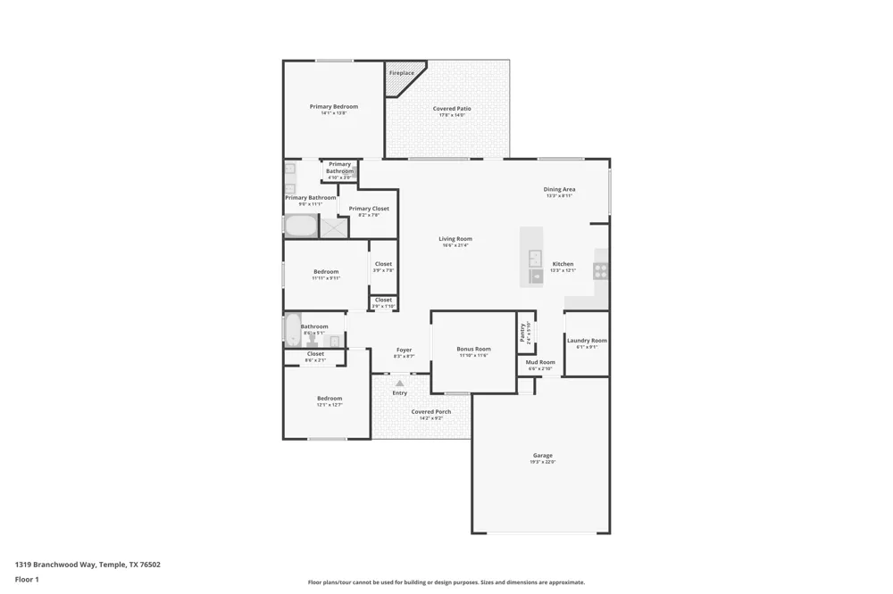 1319 Branchwood Way Temple, TX 76502