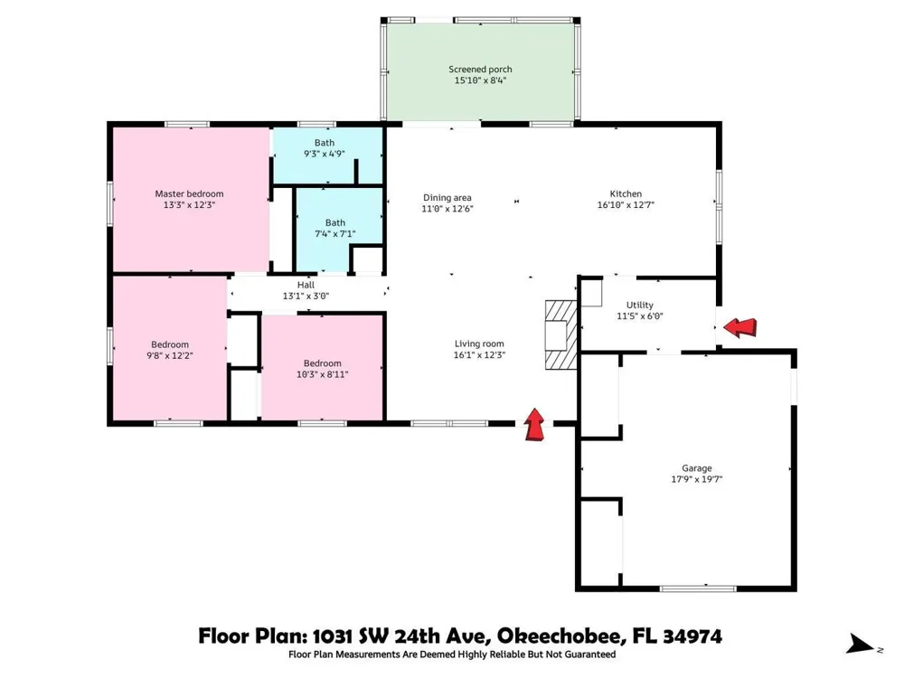 1031 SW 24th Avenue Okeechobee, FL 34974
