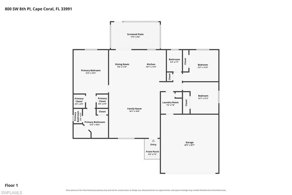 Address Not Shown Cape Coral, FL 33991