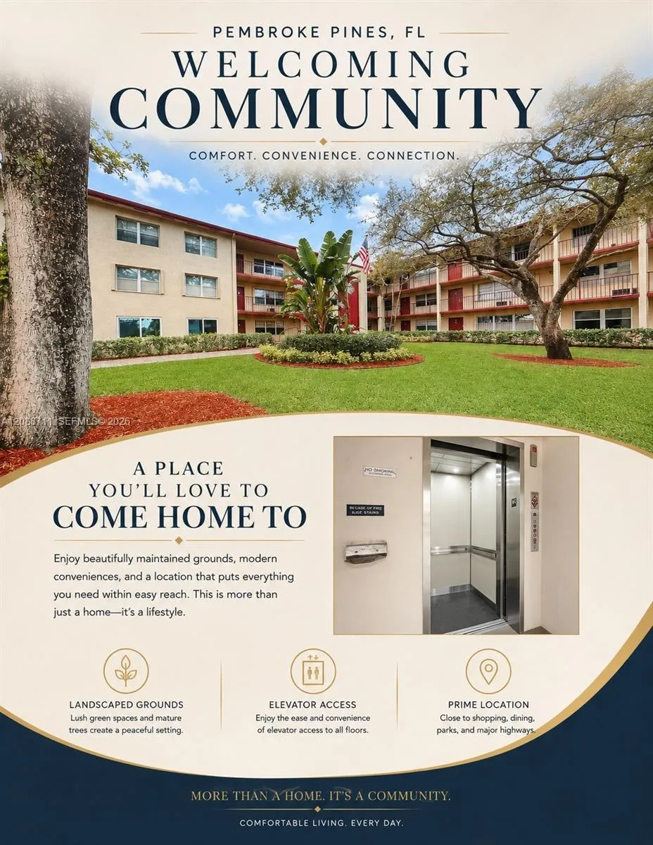 200 SW 132nd Way #201L Pembroke Pines, FL 33027