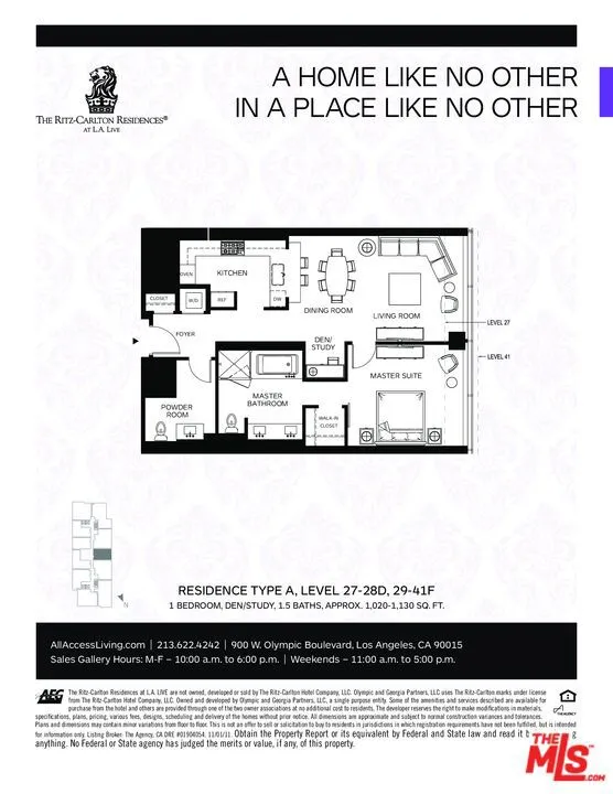 900 W Olympic Boulevard #38F Los Angeles, CA 90015