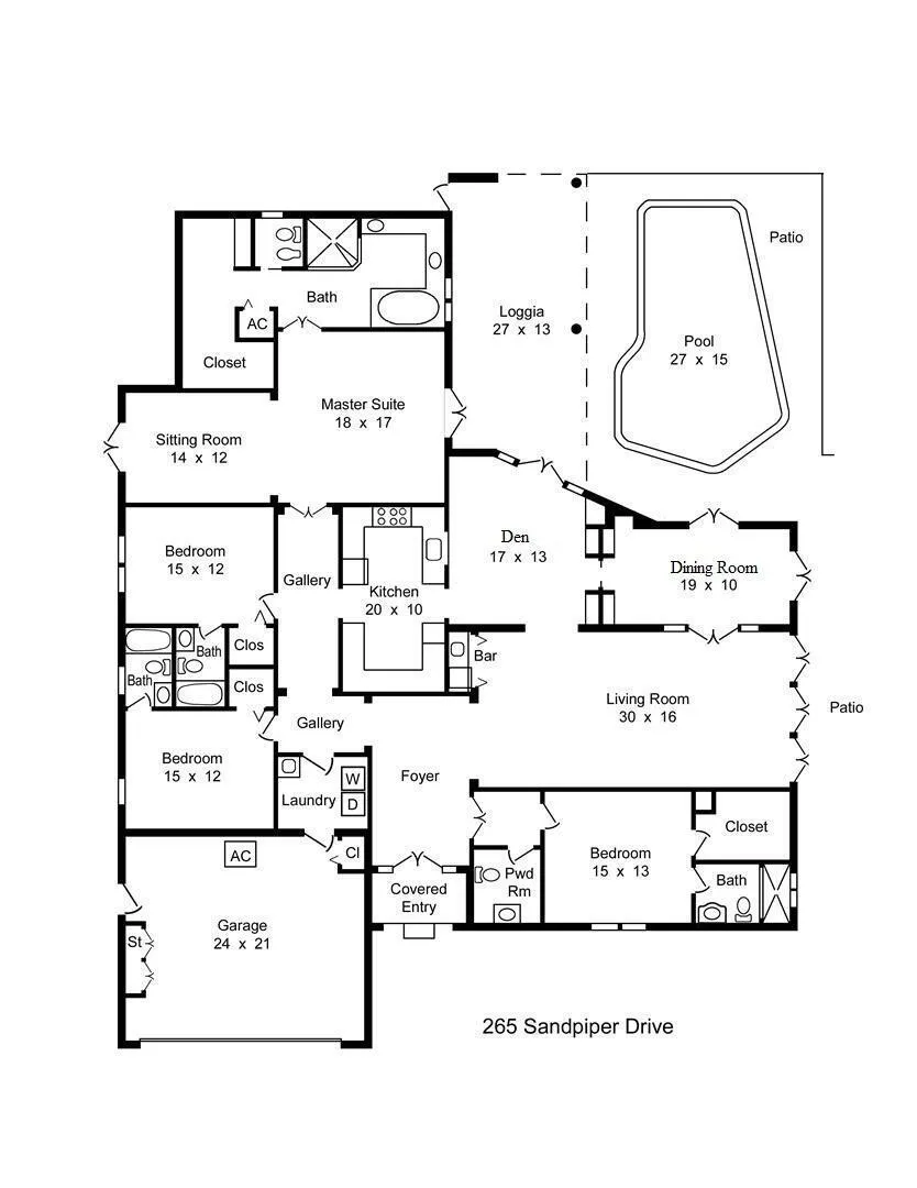 265 SANDPIPER DRIVE Palm Beach, FL 33480