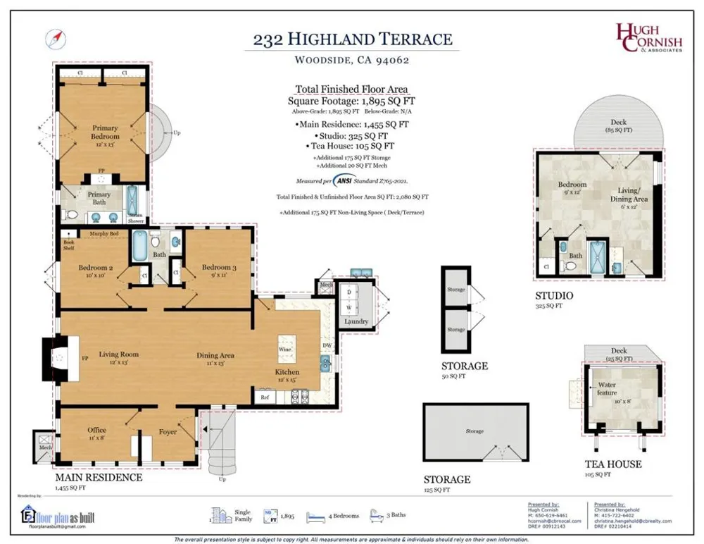 232 Highland Terrace Woodside, CA 94062