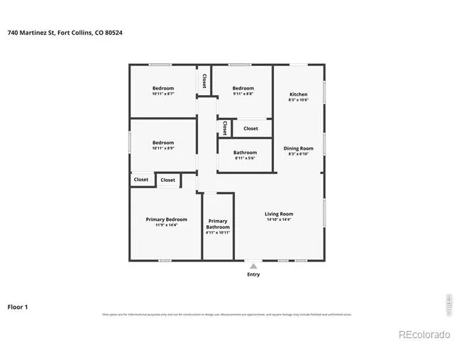 740 Martinez Street Fort Collins, CO 80524