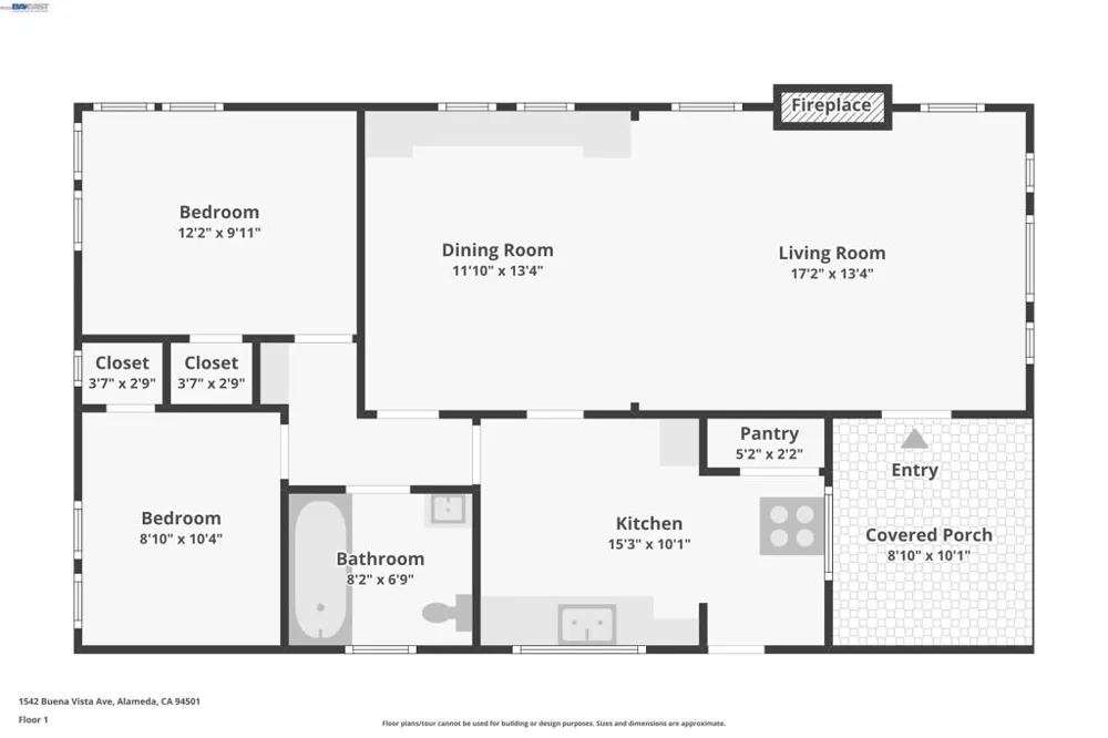 1542 Buena Vista Ave Alameda, CA 94501