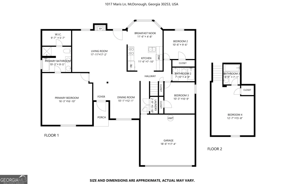 1017 Maris LN McDonough, GA 30253