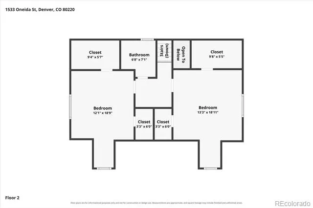 1533 Oneida Street Denver, CO 80220