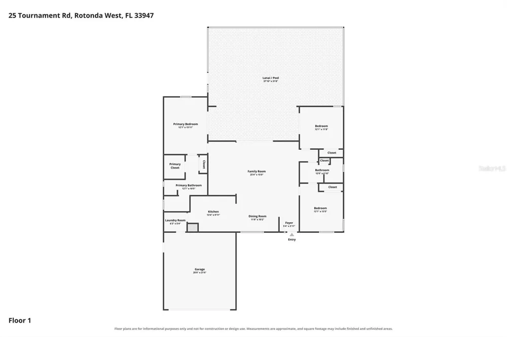 25 TOURNAMENT ROAD Rotonda West, FL 33947