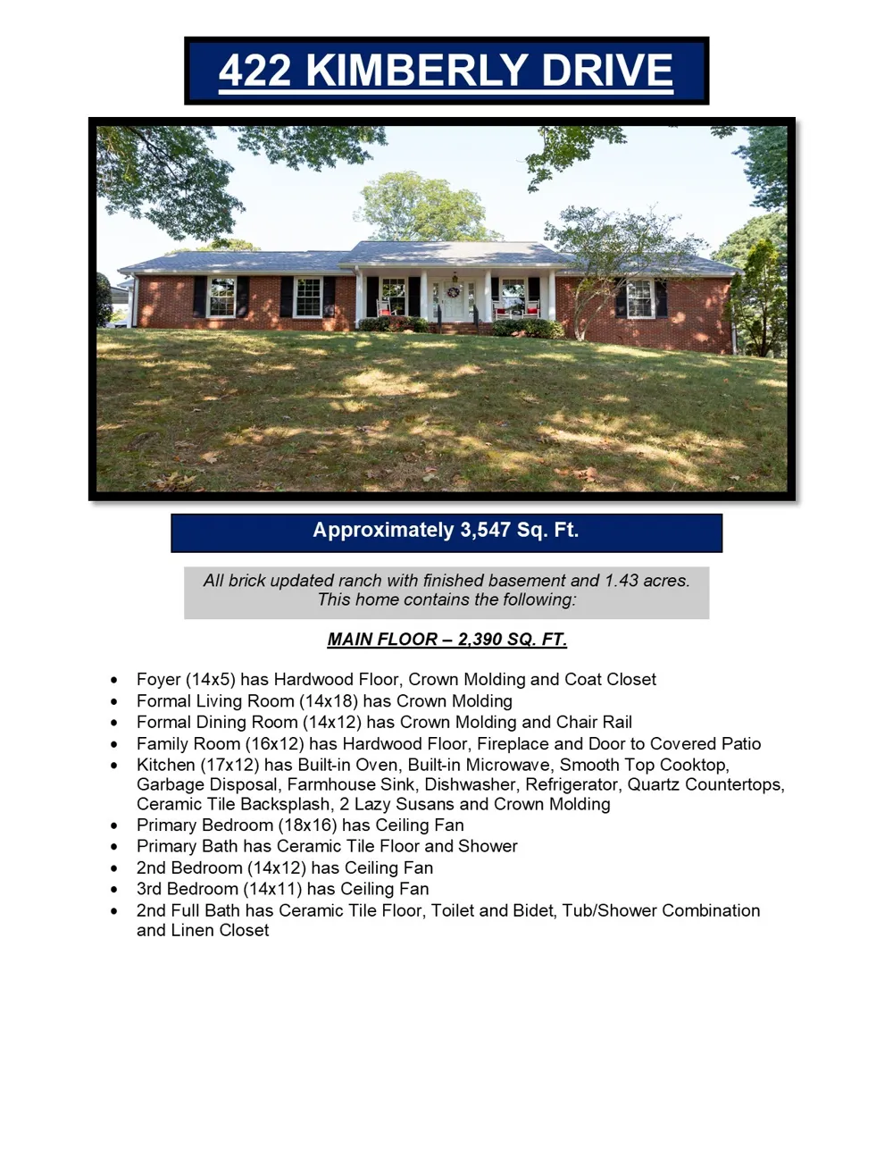 422 Kimberly Drive Clarksville, TN 37043