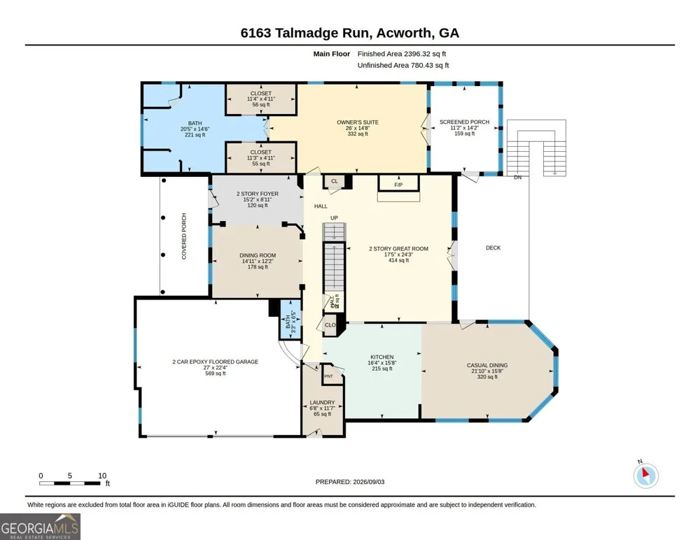 6163 TALMADGE RUN Acworth, GA 30101
