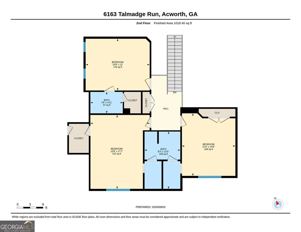 6163 TALMADGE RUN Acworth, GA 30101