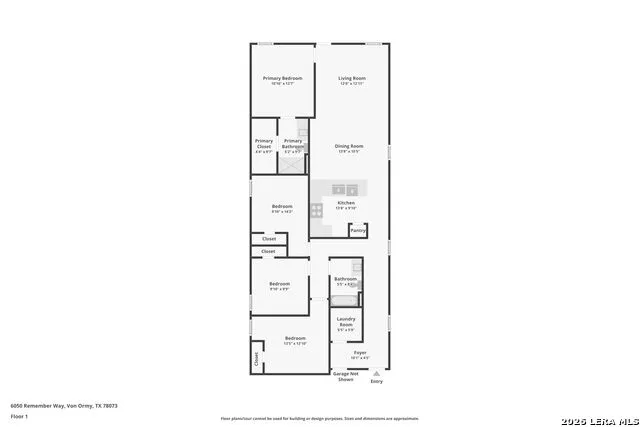 6050 Remember Way Von Ormy, TX 78073