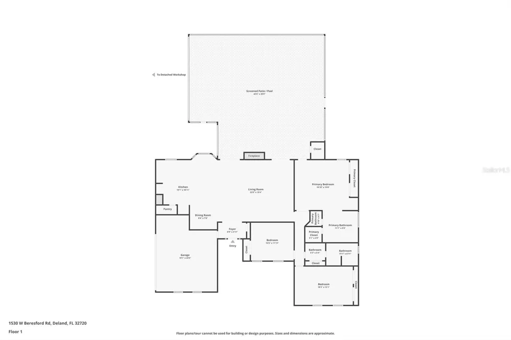 1530 W BERESFORD ROAD Deland, FL 32720