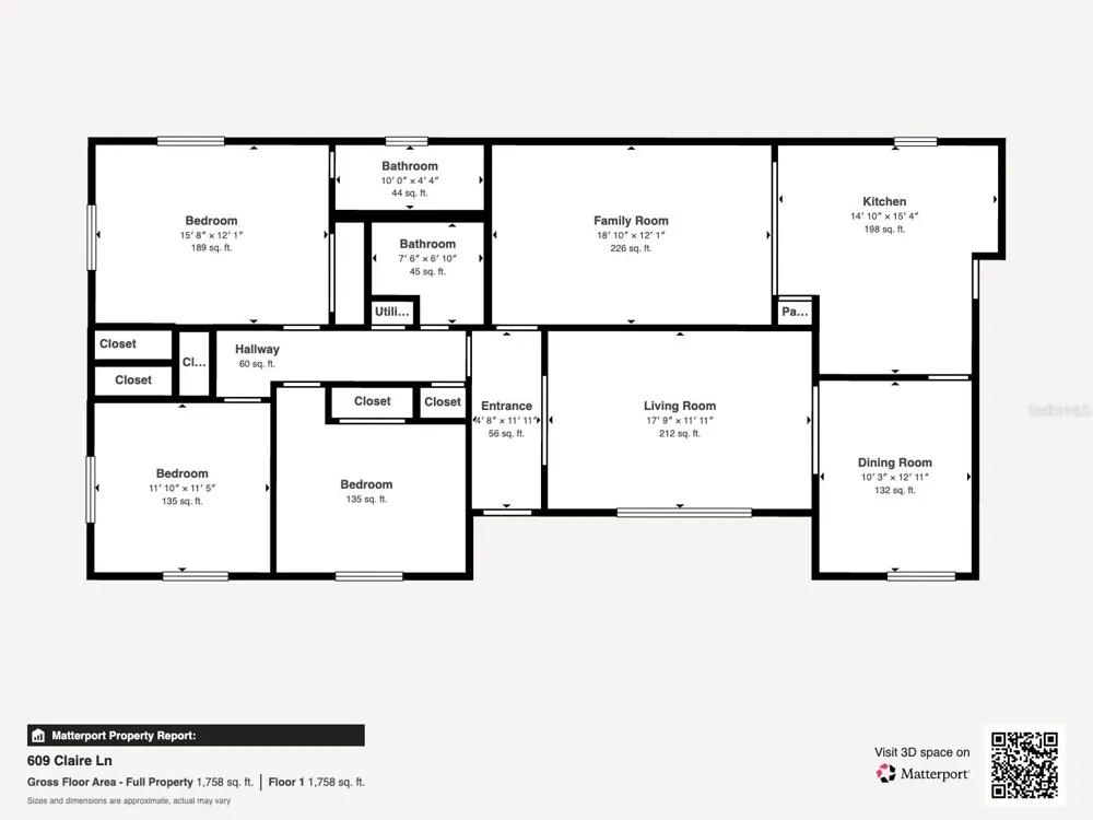609 CLAIRE LANE Orange Park, FL 32073