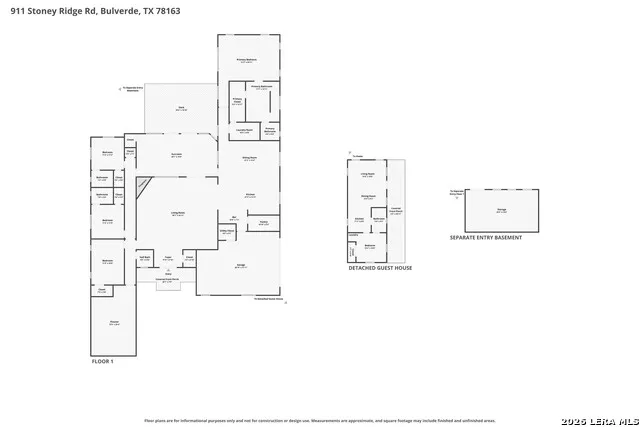 911 STONEY RIDGE RD Bulverde, TX 78163