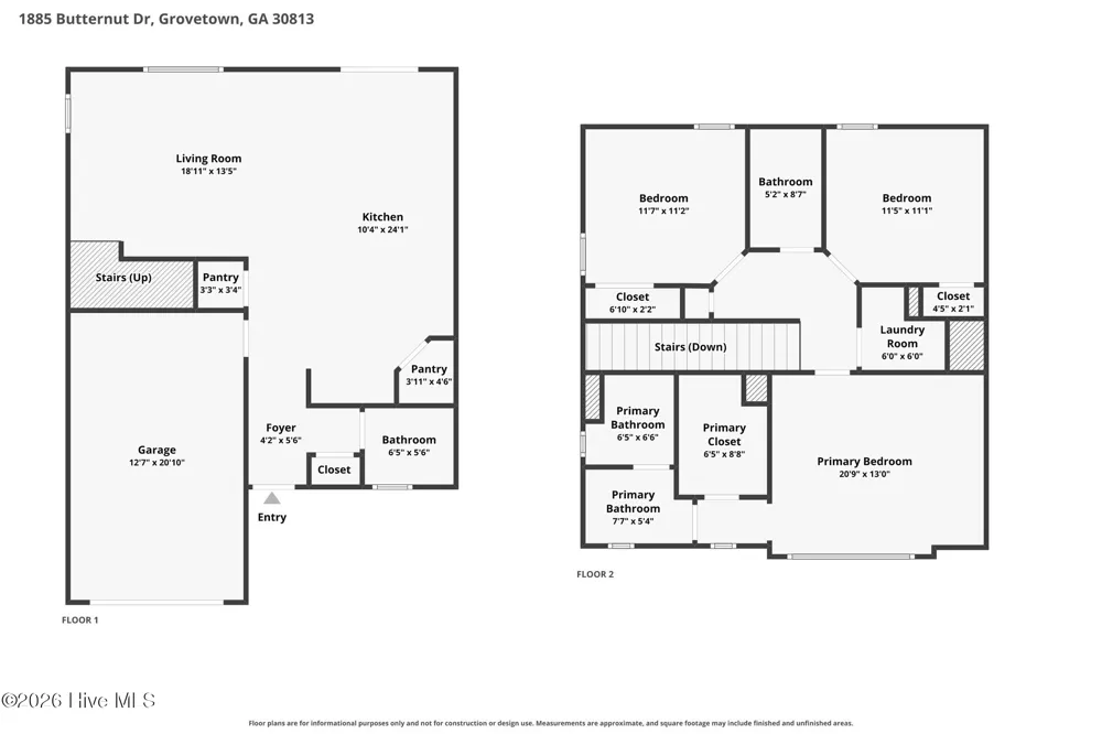 1885 Butternut Drive #20a Grovetown, GA 30813