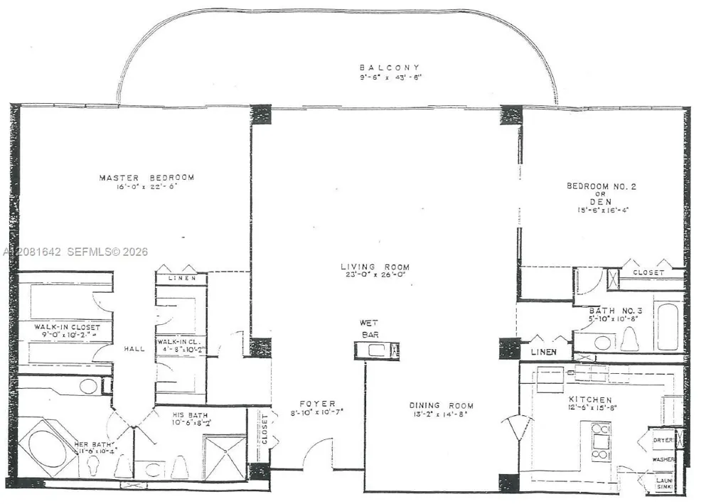 10155 Collins Ave #1504 Bal Harbour, FL 33154
