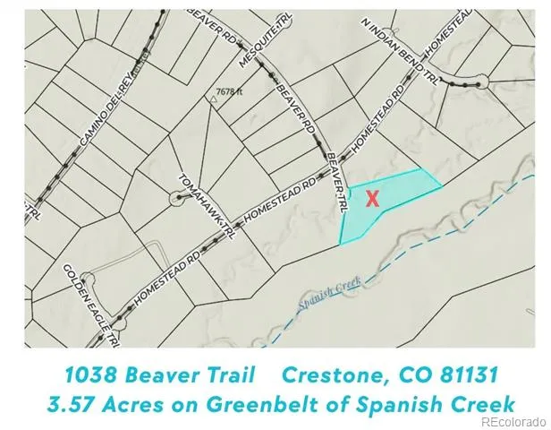 1038 Beaver Trail Crestone, CO 81131