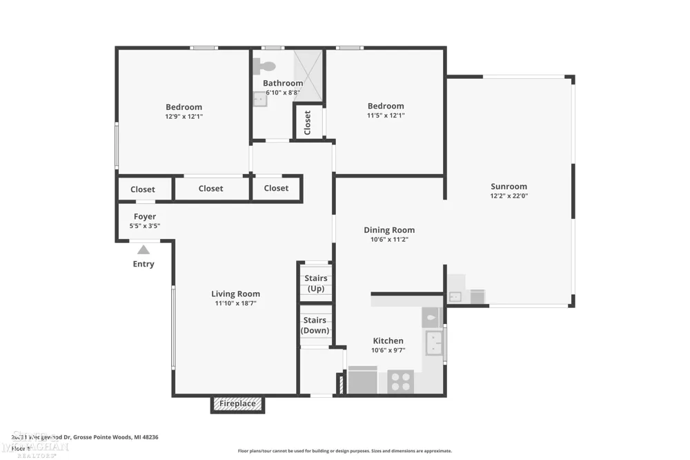 20631 Wedgewood Drive Grosse Pointe Woods City, MI 48236