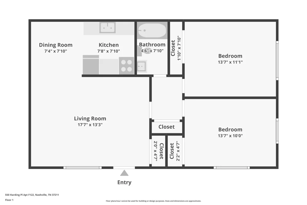 550 Harding Pl #F122 Nashville, TN 37211