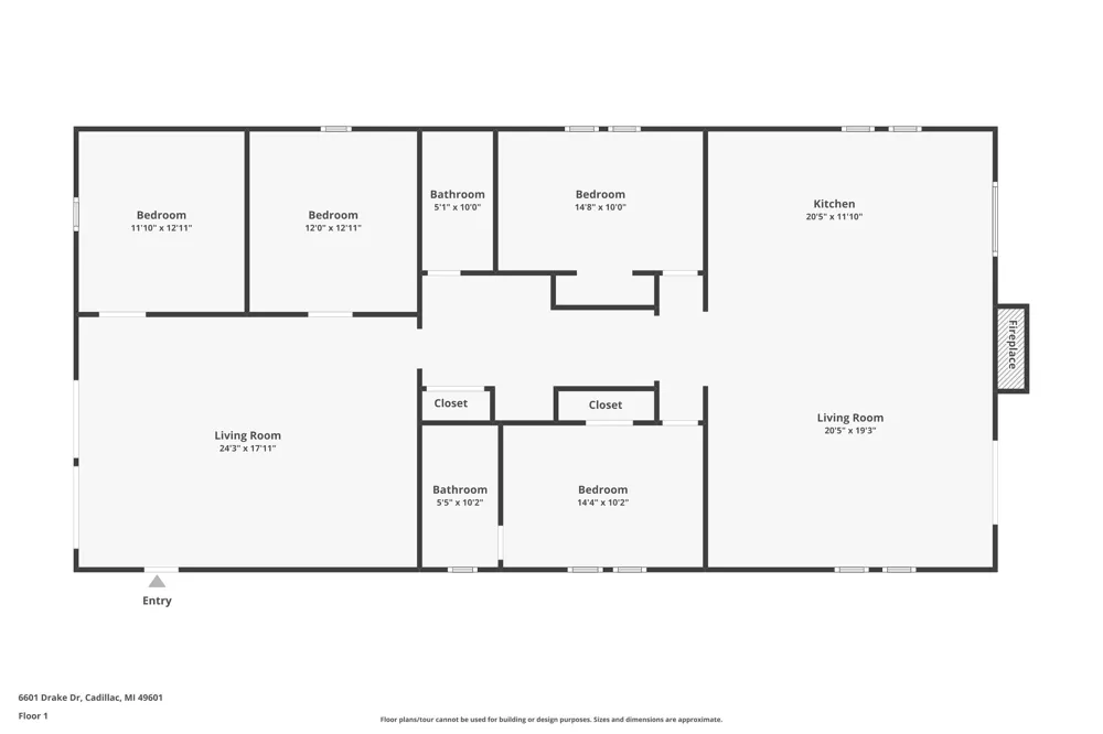 6601 Drake Drive Haring Charter Township, MI 49601