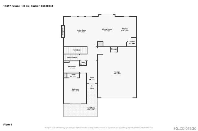 18317 Prince Hill Circle Parker, CO 80134