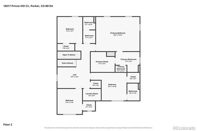 18317 Prince Hill Circle Parker, CO 80134