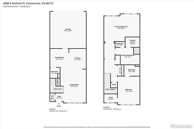 8966 E Nichols Place Centennial, CO 80112