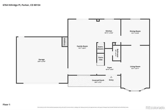 6764 Hillridge Place Parker, CO 80134