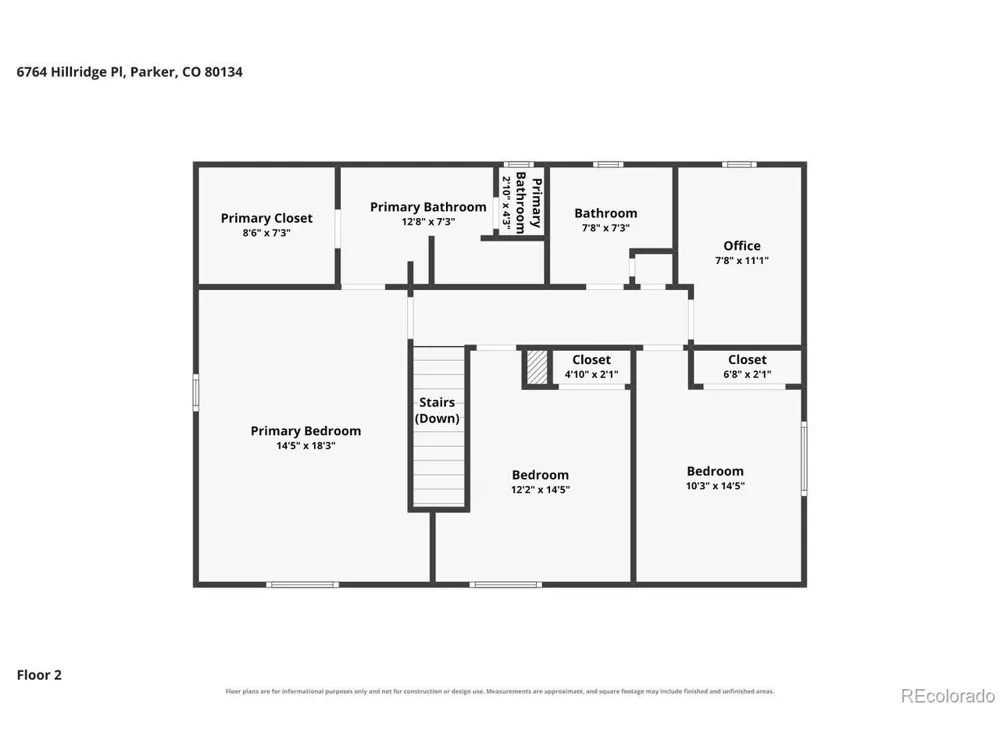 6764 Hillridge Place Parker, CO 80134