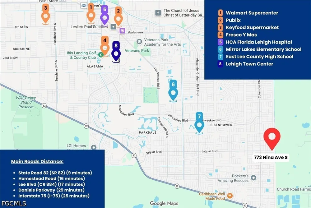 Nina Avenue S Lehigh Acres, FL 33974