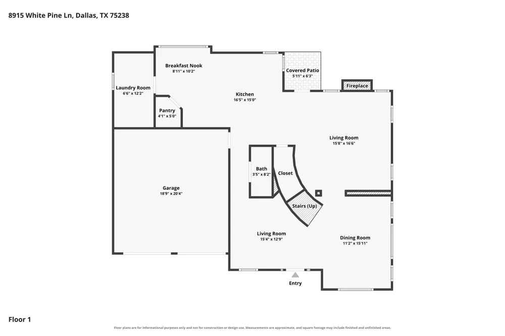 8915 White Pine Lane Dallas, TX 75238