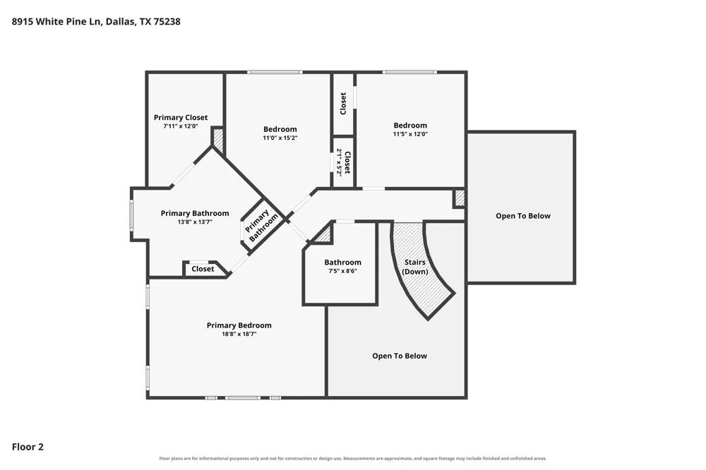 8915 White Pine Lane Dallas, TX 75238