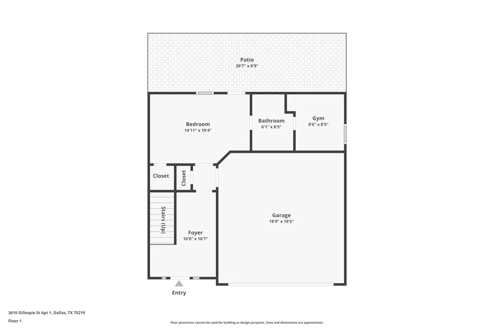 3610 Gillespie Street #1 Dallas, TX 75219