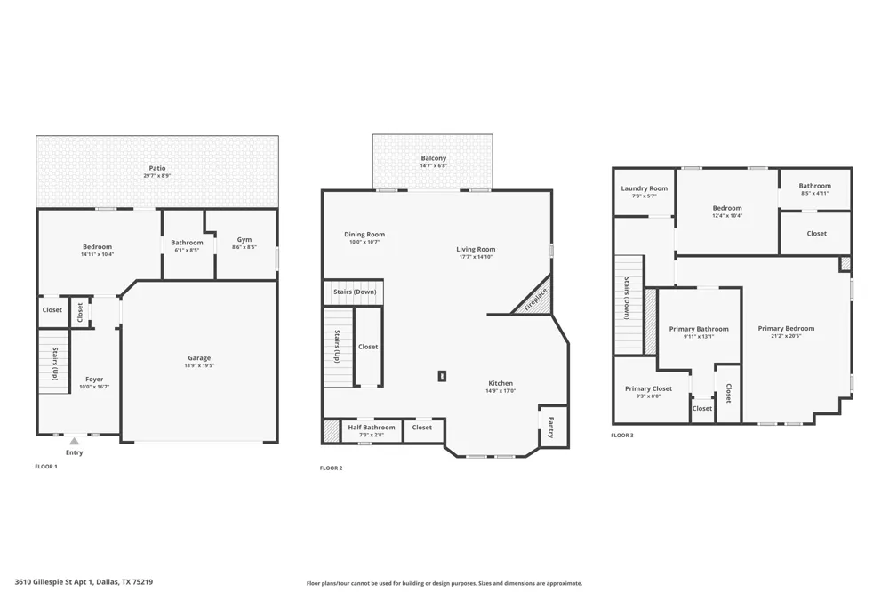 3610 Gillespie Street #1 Dallas, TX 75219