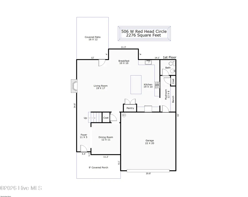 506 W Red Head Circle Sneads Ferry, NC 28460