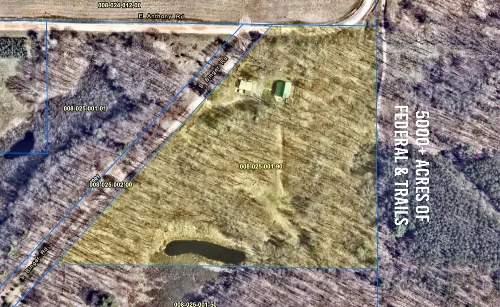 9557 E Anthony Road Branch, MI 49402
