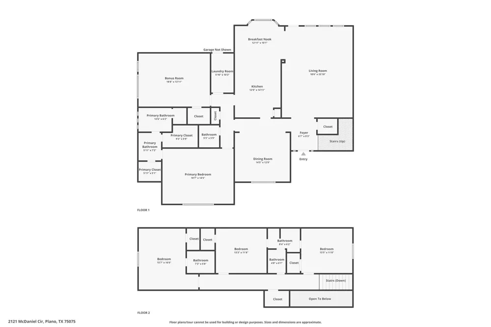 2121 Mcdaniel Circle Plano, TX 75075