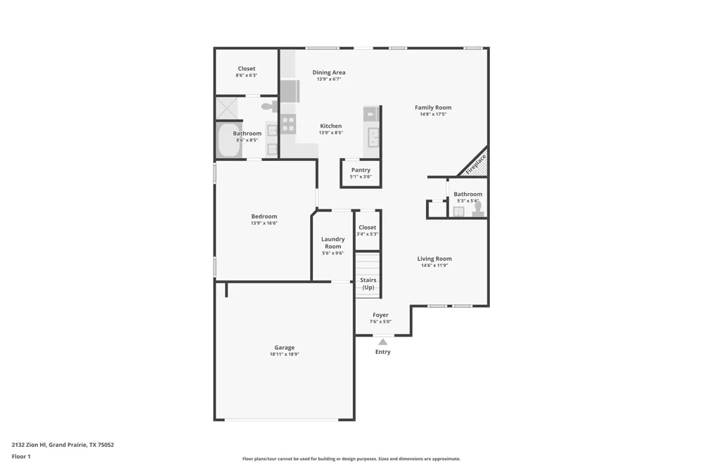 2132 Zion Hill Grand Prairie, TX 75052