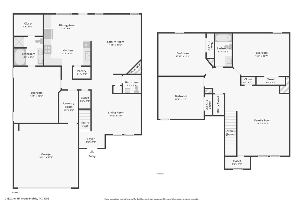2132 Zion Hill Grand Prairie, TX 75052