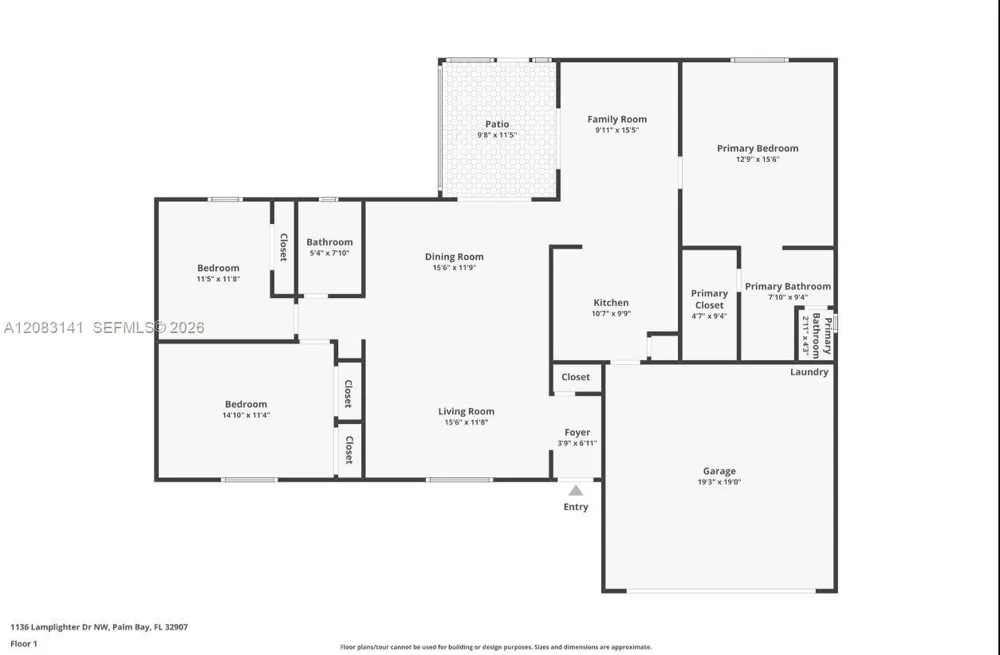 1136 Lamplighter Palm Bay, FL 32907